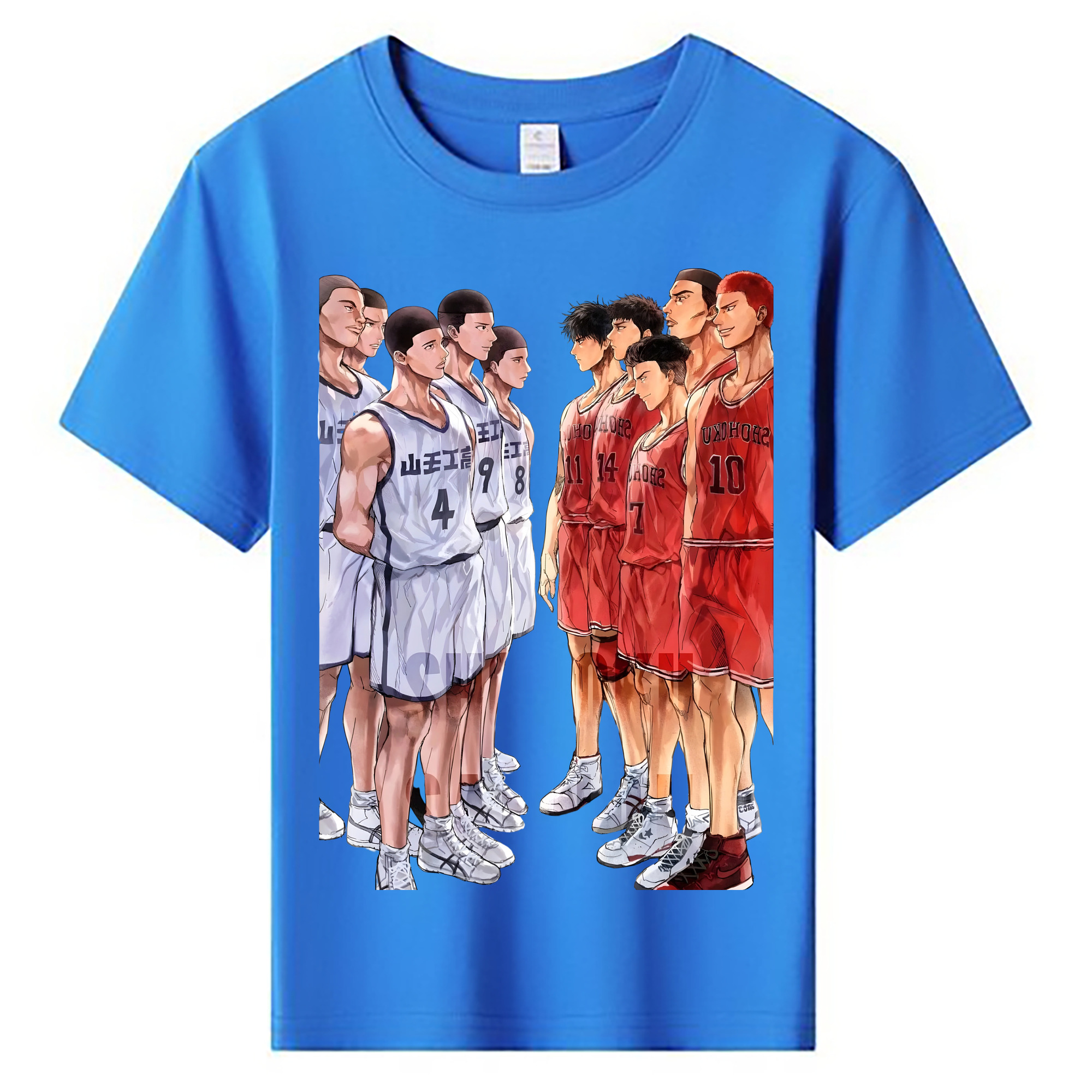 （画像用） SLAM DUNK／スラムダンク 綿100％キッズTシャツ（フロントプリント）